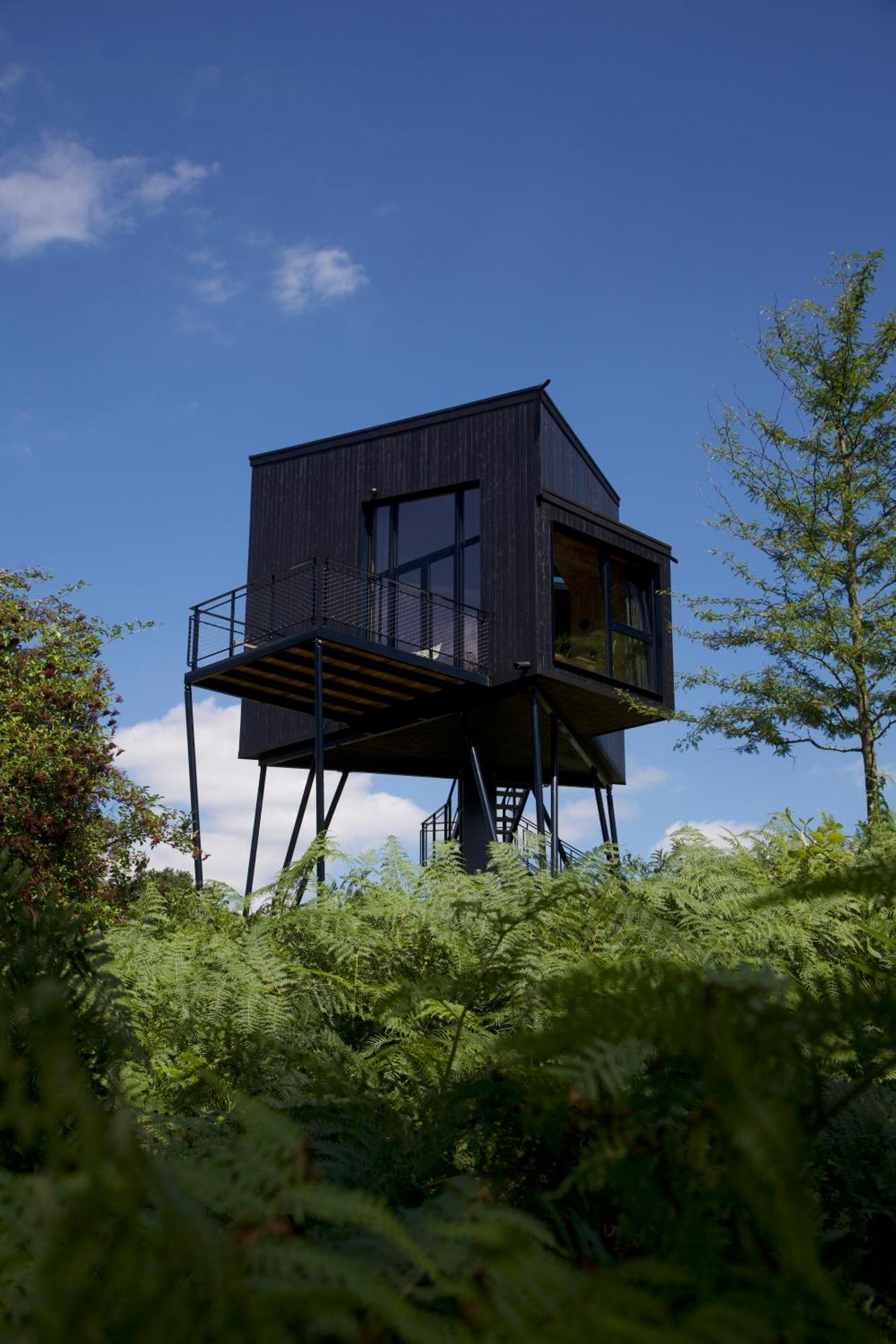Treeangle - K1 Baumhaus Villa Odenthal Buitenkant foto